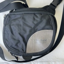 Borsa a tracolla Overland Equipment Messenger nera - più tasche