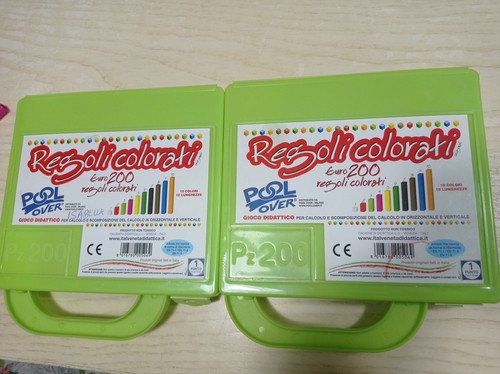 Set regoli colorati - regoli,