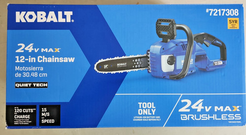 Motosega kobalt 24v max - kobalt, 12