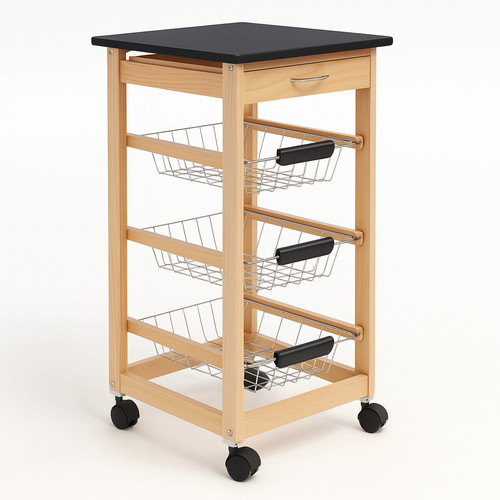 Carrello cucina legno - cucina,