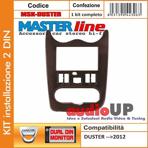 Kit mascherina autoradio din - kit,