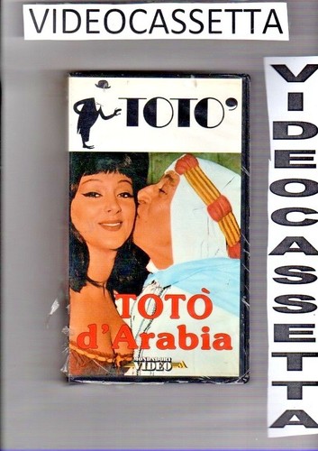 Toto arabia videocassetta - toto', d'arabia