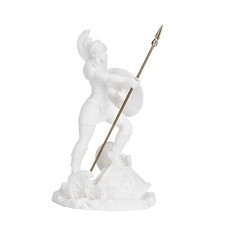 Statua atena con - atena, medusa