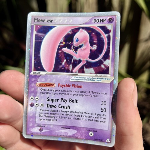 Pokemon card mew - mew, ex