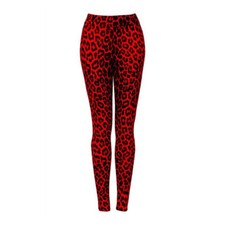 LEGGINGS DONNA DONNA ROSSO