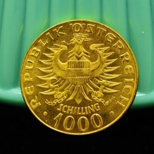 1976 Austria 1000 scellini FDC