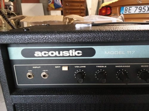 Amplificatore acoustic 117 - acoustic,