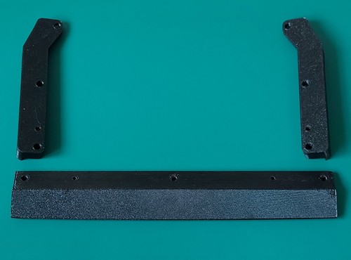 Staffe targa paraurti