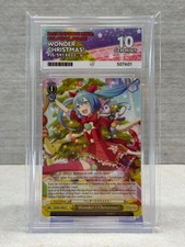 Wonder Christmas! PJS/S91-E022 HATSUNE MIKU COLORFUL STAGE Card ACE 10 GEM MINT