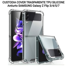 CUSTODIA COVER TRASPARENTE TPU