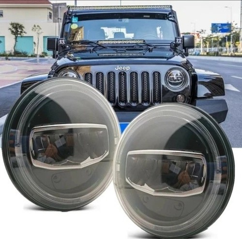 Fari pollici led h4 - 7", per