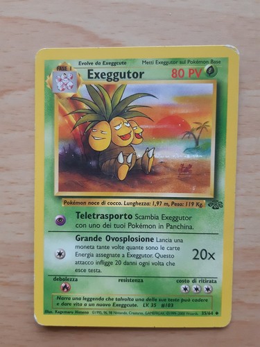 Exeggutor carta pokémon - -,
