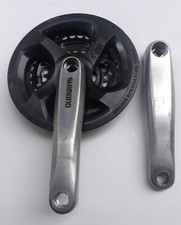 Guarnitura bici MTB marcata SHIMANO FC-M131, tripla corona, Trek Giant