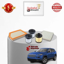KIT TAGLIANDO 4 FILTRI JEEP CHEROKEE V 2.2 CRD 143KW 194CV DAL 2018 ->