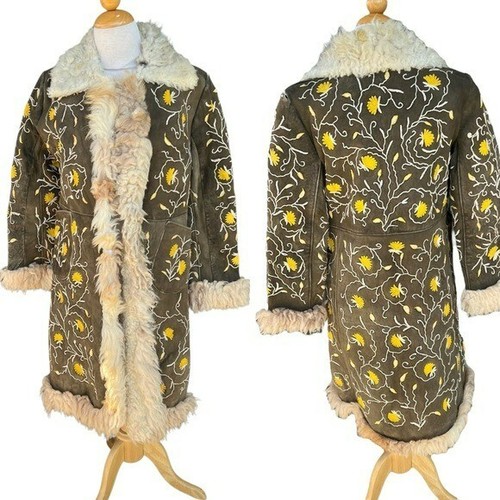 Cappotto afgano vero vintage