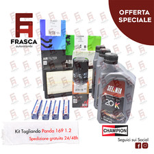Kit tagliando tre filtri olio - tagliando,