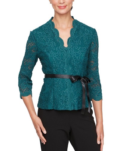Top alex evenings petite - alex,