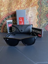 Ray-Ban Wayfarer / Neri + Lente Grigia