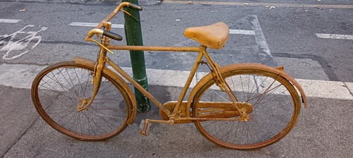 Bicicletta epoca con freni - d'epoca,