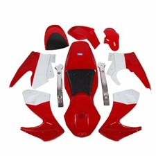 HMParts Pocket Bike set carene completo rosso/bianco