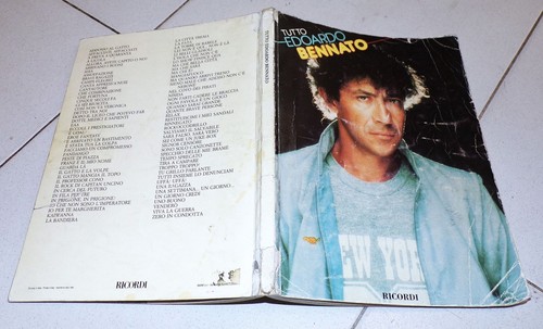 Spartiti tutto edoardo - edoardo, bennato