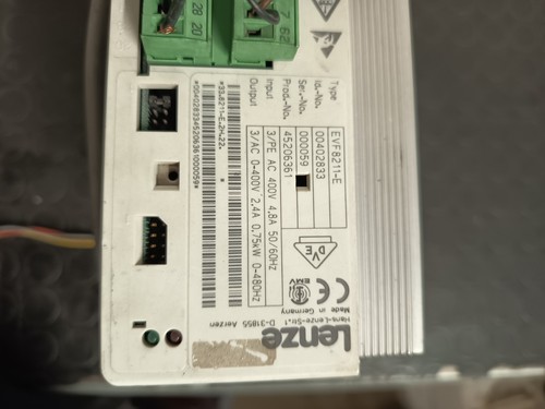 Lenze inverter evf8211 400v - lenze,