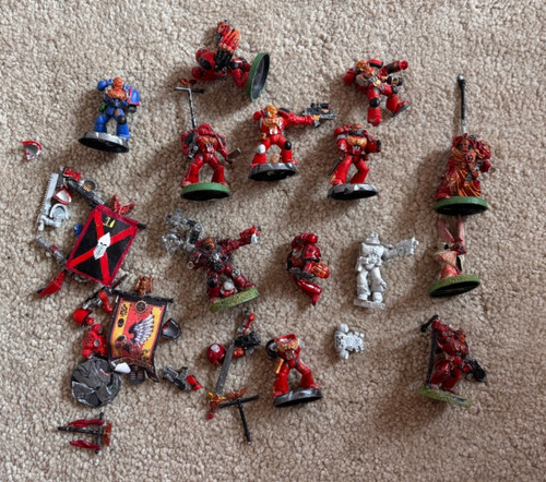 Metal space marines - metal, lot