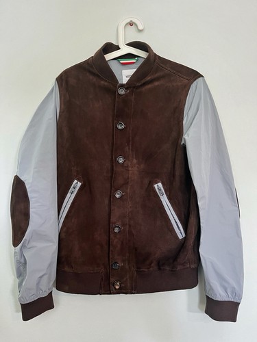 Moschino giacca varsity pelle - giacca,