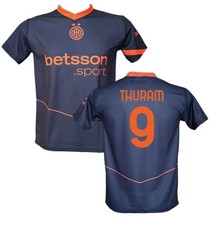 Terza Maglia Thuram 9 Inter 2025 2026 Grigia Third ufficiale LC sport