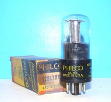12sl7gt philco nos radio - nos,