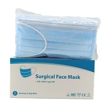 Mascherina Chirurgica Monouso CE Tipo I Scatola 50 Pz Uso Medico