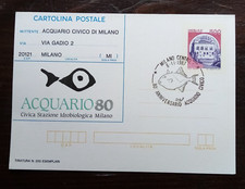 C.P.  Emissione privata - lire 500 Acquario 80  -Milano