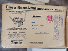 MOZZO TORPEDO 1933 ENEA ROSSI DEPLIANT MANUALE ISTRUZIONE -BICICLETTE-MOTOCICLI