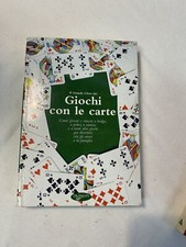 IL GRANDE LIBRO DEI GIOCHI CON LE CARTE DE VECCHI 2006 Bridge Poker giochi carte