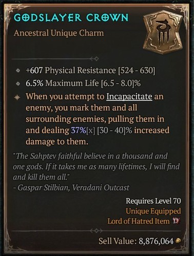 Godslayer crown ewig non - ewig,