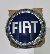 Logo Fiat Posteriore Blu 12cm