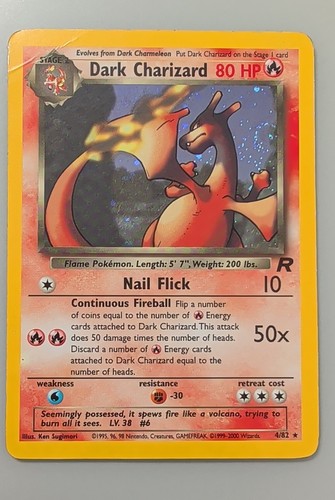 Dark charizard team - charizard, 4/82