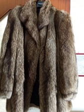 pelliccia di marmotta praticamente nuova 