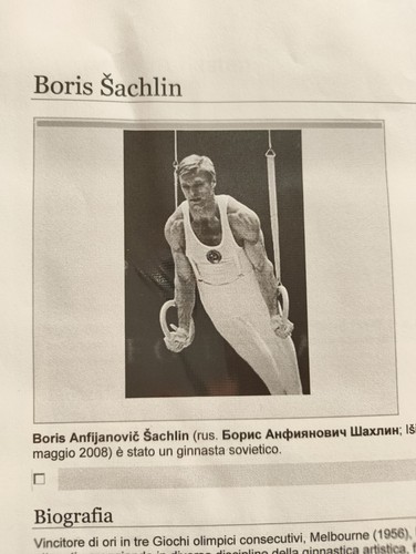Autografo boris sachlin - autografo,