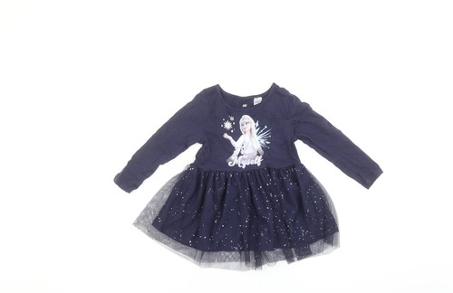 Abito tutù bambina blu - h&m,