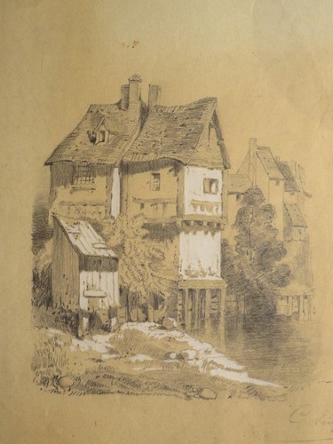 Scuola francese xix disegno - xix,