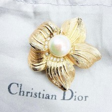 Spilla Christian Dior logo CD