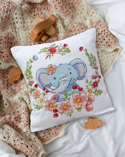 Peonie arazzo kit cuscino - peonie,