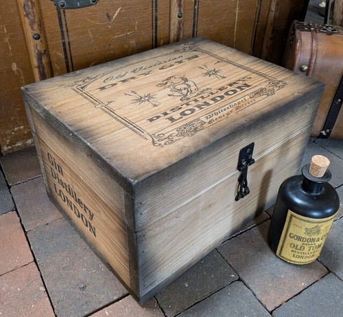 Scatola legno old victorian - in,
