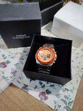 Capital Orologio AX484 LE Stainless Steel 10ATM Cronografo Water Resistant 