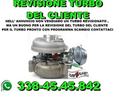 TURBINA TURBOCOMPRESSORE GT2256V 750510 FIAT DUCATO II 2.8 JTD REVISIONATO