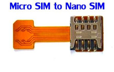 Adattatore MICRO SIM CARD a NANO SIM CARD