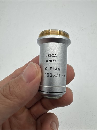 Leica microscope plan 100x - c,