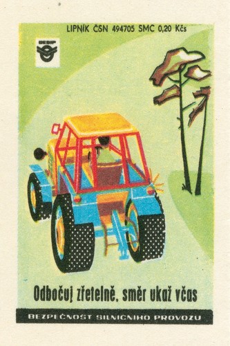 Poster retro sicurezza - 🚜,