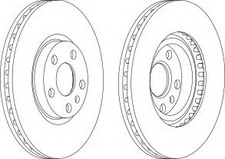 DISCO FRENO ANTERIORE CITROEN